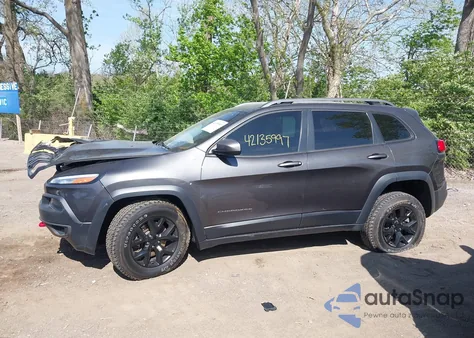 2014 Jeep Cherokee Trailhawk из США, поврежденный, VIN 1C4PJMBS7EW273507